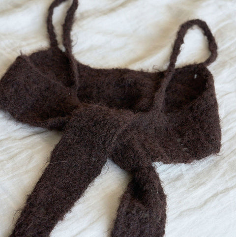 【7月中旬お届けのご予約】anuke（アンヌーク） 2026SS  Crochet Knit Bustier クロシェニットビスチェ　62620510.