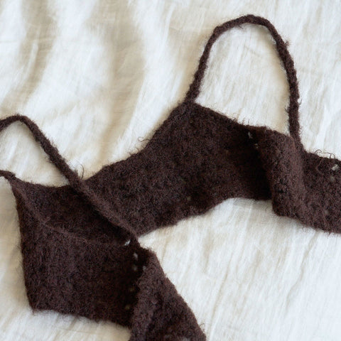 【7月中旬お届けのご予約】anuke（アンヌーク） 2026SS  Crochet Knit Bustier クロシェニットビスチェ　62620510.