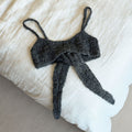 【7月中旬お届けのご予約】anuke（アンヌーク） 2026SS  Crochet Knit Bustier クロシェニットビスチェ　62620510.