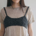 【7月中旬お届けのご予約】anuke（アンヌーク） 2026SS  Crochet Knit Bustier クロシェニットビスチェ　62620510.