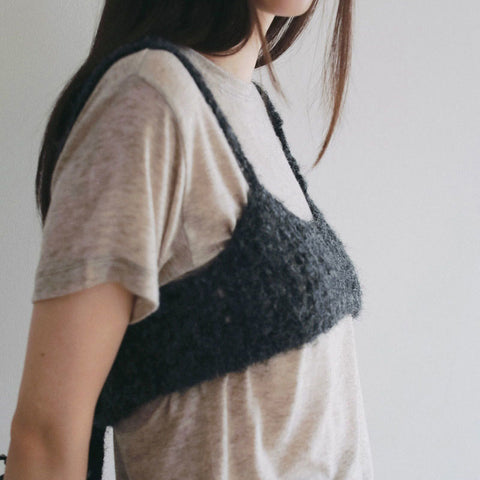 【7月中旬お届けのご予約】anuke（アンヌーク） 2026SS  Crochet Knit Bustier クロシェニットビスチェ　62620510.
