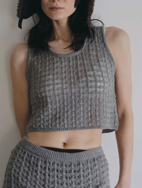 elfinFolk 2024SS Grunge Tank top