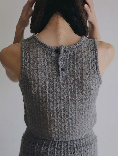 elfinFolk 2024SS Grunge Tank top