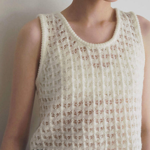 elfinFolk 2024SS Grunge Tank top