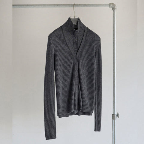 【9月中旬お届けのご予約】anuke（アンヌーク） 2026SS Layered Highneck Knit レイヤードハイネックニット　62620512.