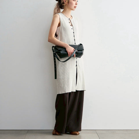 【8月中旬お届けのご予約】anuke（アンヌーク） 2026SS Americansleeve Mole Knit モールニット　62620517.