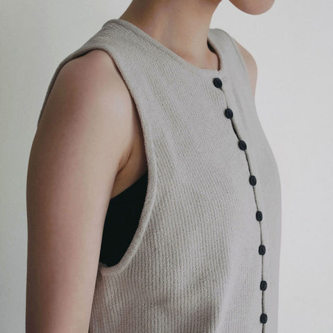 【8月中旬お届けのご予約】anuke（アンヌーク） 2026SS Americansleeve Mole Knit モールニット　62620517.