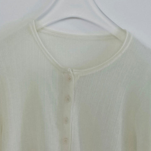 【10月中旬入荷次第お届けのご予約】anuke（アンヌーク） Layered Crewneck Cardigan レイヤードニットセット（CGRY/BRN）62620531