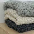 【10月下旬入荷次第お届けのご予約】anuke（アンヌーク） Lowgauge Mohair Knit モヘアニット（IVR/CGRY/MNT）62620533.
