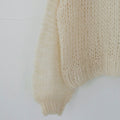 【10月下旬入荷次第お届けのご予約】anuke（アンヌーク） Lowgauge Mohair Knit モヘアニット（IVR/CGRY/MNT）62620533.
