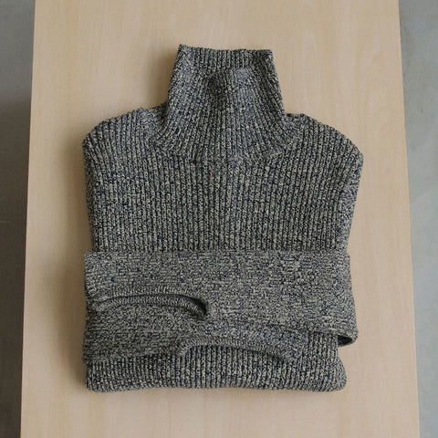 【11月上旬入荷次第お届けのご予約】anuke（アンヌーク） Slit Turtle Knit ラウンドスリットタートルニット（IVR/MCA/MIX/CGRY/BLK）62620539.