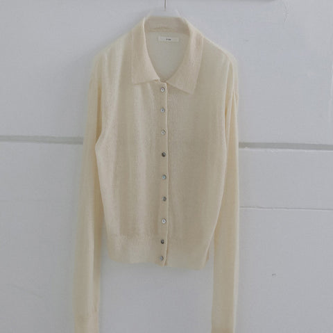 【10月下旬入荷次第お届けのご予約】anuke（アンヌーク）Over Knit Shirts オーバーニットシャツ（IVR/PNK/BLK） 62620542