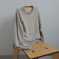 【11月中旬入荷次第お届けのご予約】anuke（アンヌーク）Soft Sweat Tops ソフトスウェット（GRY/NVY）62620625.