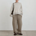 【11月中旬入荷次第お届けのご予約】anuke（アンヌーク）Soft Sweat Tops ソフトスウェット（GRY/NVY）62620625.
