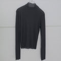 【10月下旬入荷次第お届けのご予約】anuke（アンヌーク） Cashmere Silk Turtle カシミアシルクタートル（IVR/CGRY/BLK）62620635.