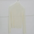 【10月下旬入荷次第お届けのご予約】anuke（アンヌーク） Cashmere Silk Turtle カシミアシルクタートル（IVR/CGRY/BLK）62620635.