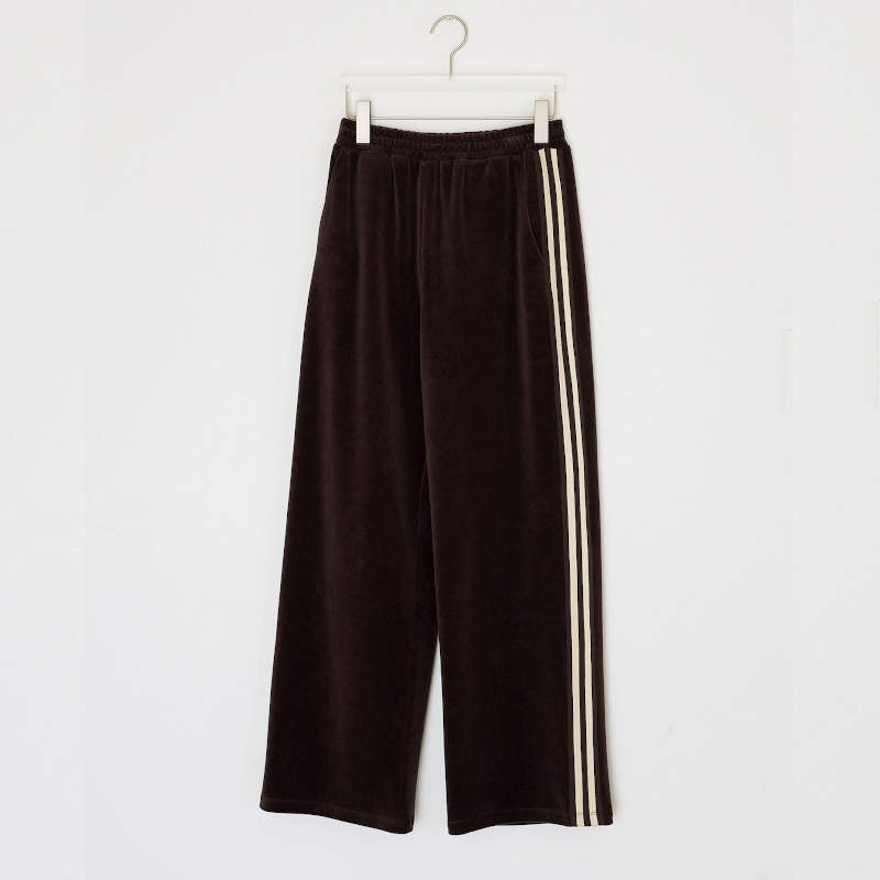 anuke（アンヌーク） 2026SS Velour Track Pants ベロアパンツ