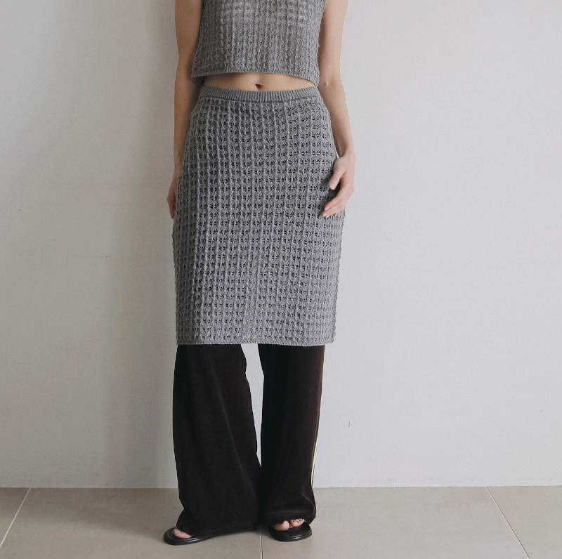 anuke（アンヌーク） 2026SS Velour Track Pants ベロアパンツ