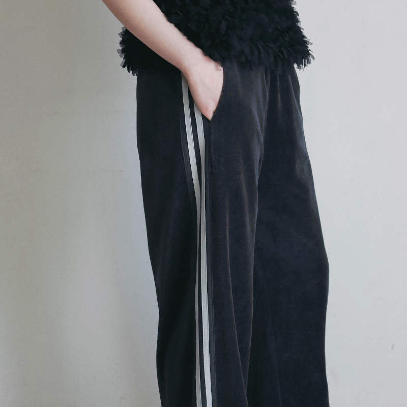 anuke（アンヌーク） 2026SS Velour Track Pants ベロアパンツ