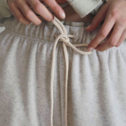 【11月上旬入荷次第お届けのご予約】anuke（アンヌーク） Fleece Rough Pants フリースラフパンツ（PNK/OML/CGRY）62620712