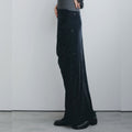 【11月中旬入荷次第お届けのご予約】anuke（アンヌーク） Embroidery Flower Velourskirt 刺繍入りベロアスカート（BRN/NVY）62620809.