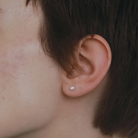【12月中旬入荷次第お届けのご予約】anuke（アンヌーク） Mini Pearl Pierce ミニピアスセット（WHT）62620905