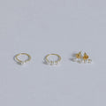 【12月中旬入荷次第お届けのご予約】anuke（アンヌーク） Grainpearl Pinky Ring 1粒淡水パールピンキーリング（WHT）62620906.