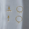 【12月中旬入荷次第お届けのご予約】anuke（アンヌーク） Grainpearl Pinky Ring 1粒淡水パールピンキーリング（WHT）62620906.