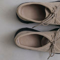 【10月下旬入荷次第お届けのご予約】anuke（アンヌーク）Eco Suede Moccasin エコスエードモカシン（BLK/BRN/BEG）62621009.
