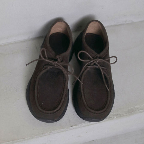 【10月下旬入荷次第お届けのご予約】anuke（アンヌーク）Eco Suede Moccasin エコスエードモカシン（BLK/BRN/BEG）62621009.