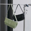 【12月中旬入荷次第お届けのご予約】anuke（アンヌーク） Ecoleather Wrap Bag エコレザーバッグ（LGRN/BLK）62621027.