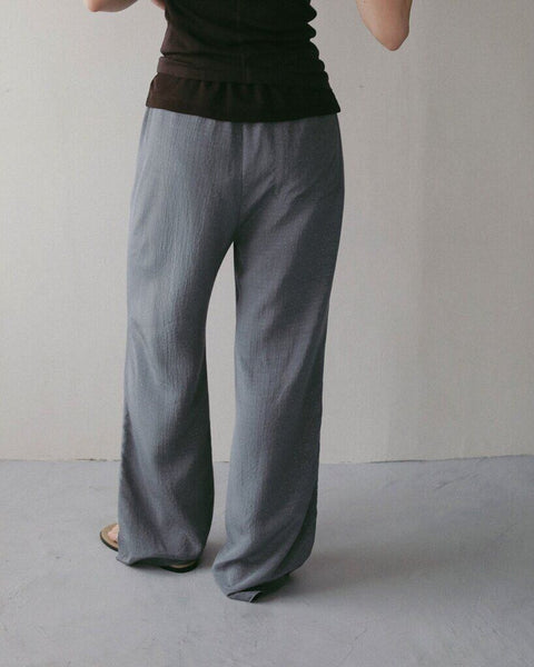 【4月下旬入荷次第お届けのご予約】anuke（アンヌーク） Dot jacquard Rough Pants 62710716.