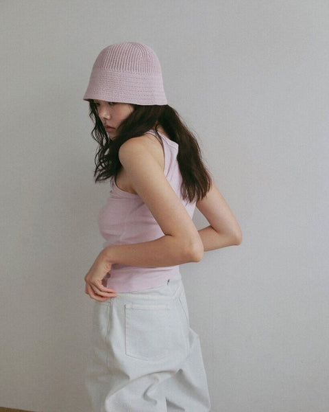 【4月中旬入荷次第お届けのご予約】anuke（アンヌーク） Linenknit Bucket Hat 62711011.