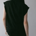 【4月下旬入荷次第お届けのご予約】anuke（アンヌーク） Woolchambray Sleeveless Shirts 62710405.