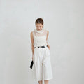 【4月上旬入荷次第お届けのご予約】anuke（アンヌーク） Tuck Bermuda Pants 62710705.