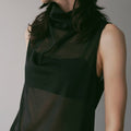【4月下旬入荷次第お届けのご予約】anuke（アンヌーク） Sleeveless Chiffon Tops 62710624.