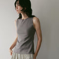 【4月下旬入荷次第お届けのご予約】anuke（アンヌーク） Sleeveless Georgette Tanktop 62710621.