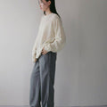 【4月下旬入荷次第お届けのご予約】anuke（アンヌーク） Dot jacquard Rough Pants 62710716.