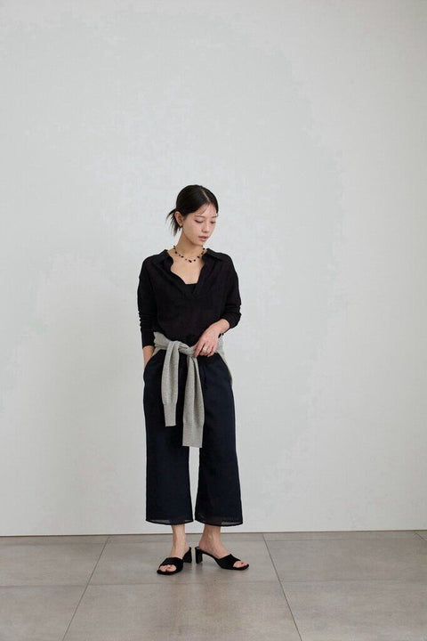【3月上旬入荷次第お届けのご予約】anuke（アンヌーク） Sheer Skipper Knit 62710524.