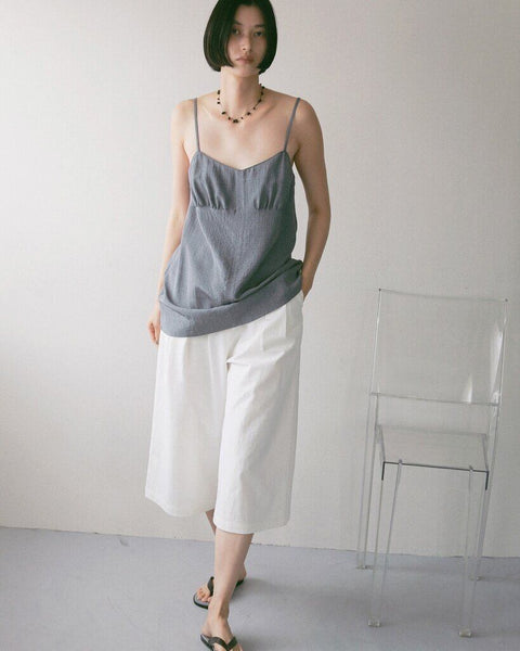 【4月下旬入荷次第お届けのご予約】anuke（アンヌーク） Dot jacquard Camisole Tops 62710411.