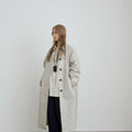 【2月上旬入荷次第お届けのご予約】anuke（アンヌーク） Soutiencollar Twill Coat 62710001.