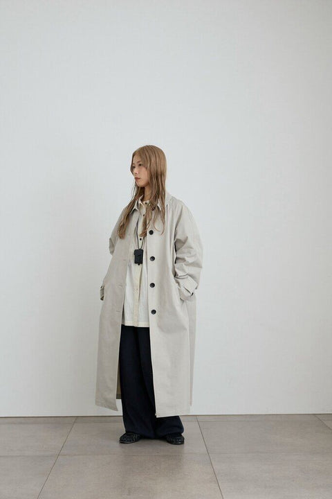【2月上旬入荷次第お届けのご予約】anuke（アンヌーク） Soutiencollar Twill Coat 62710001.