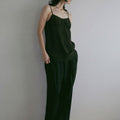 【4月下旬入荷次第お届けのご予約】anuke（アンヌーク） Woolchambray Tuck Pants 62710717.