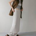 【3月中旬入荷次第お届けのご予約】anuke（アンヌーク） Layered Rough Pants 62710704.