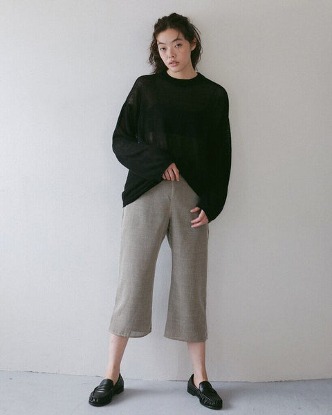 【3月中旬入荷次第お届けのご予約】anuke（アンヌーク） Cottonlinen Loose Knit 62710513.
