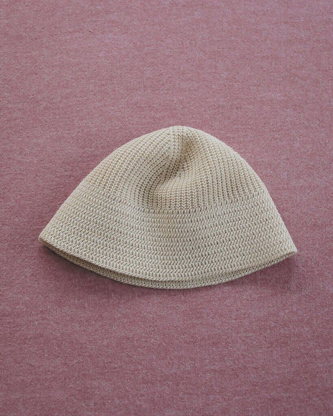 【4月中旬入荷次第お届けのご予約】anuke（アンヌーク） Linenknit Bucket Hat 62711011.