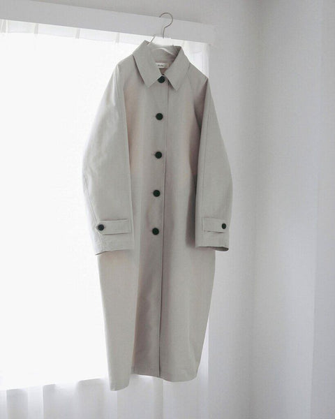 【2月上旬入荷次第お届けのご予約】anuke（アンヌーク） Soutiencollar Twill Coat 62710001.