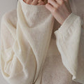 【3月中旬入荷次第お届けのご予約】anuke（アンヌーク） Cottonlinen Loose Knit 62710513.