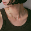 【3月下旬入荷次第お届けのご予約】anuke（アンヌーク） Stone Silkcord Necklace 62710904.