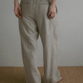 【5月上旬入荷次第お届けのご予約】anuke（アンヌーク） Suckercheck Loose Pants 62710720.
